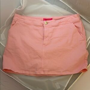 Lilly Pulitzer Soft Pink Mini Skirt